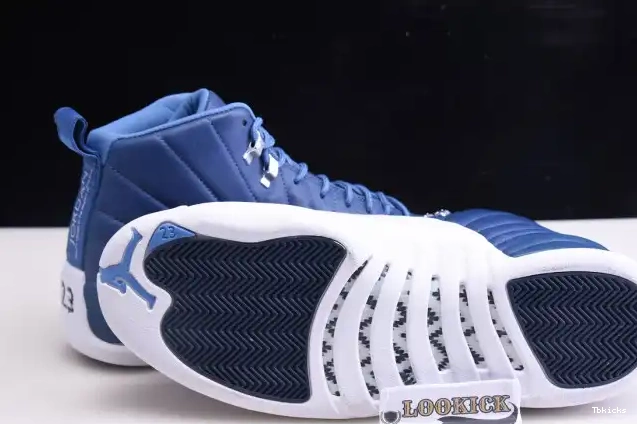 Reps TBK 12 Air Retro Blue 130690-404 Stone Jordan 0422